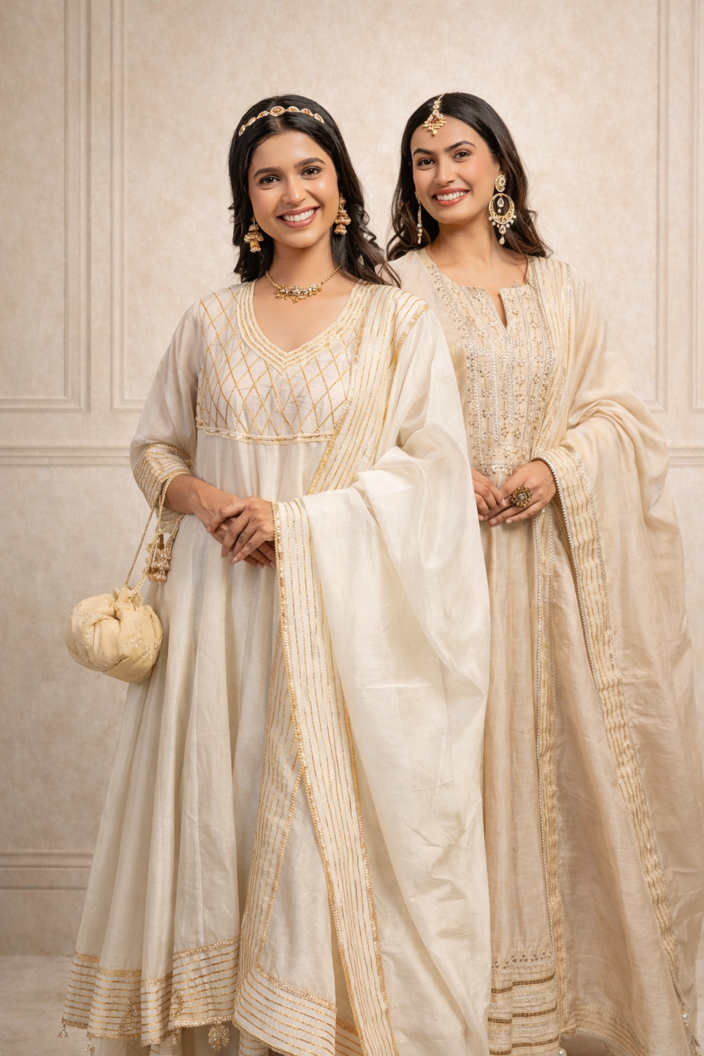 Ivory Anarkali