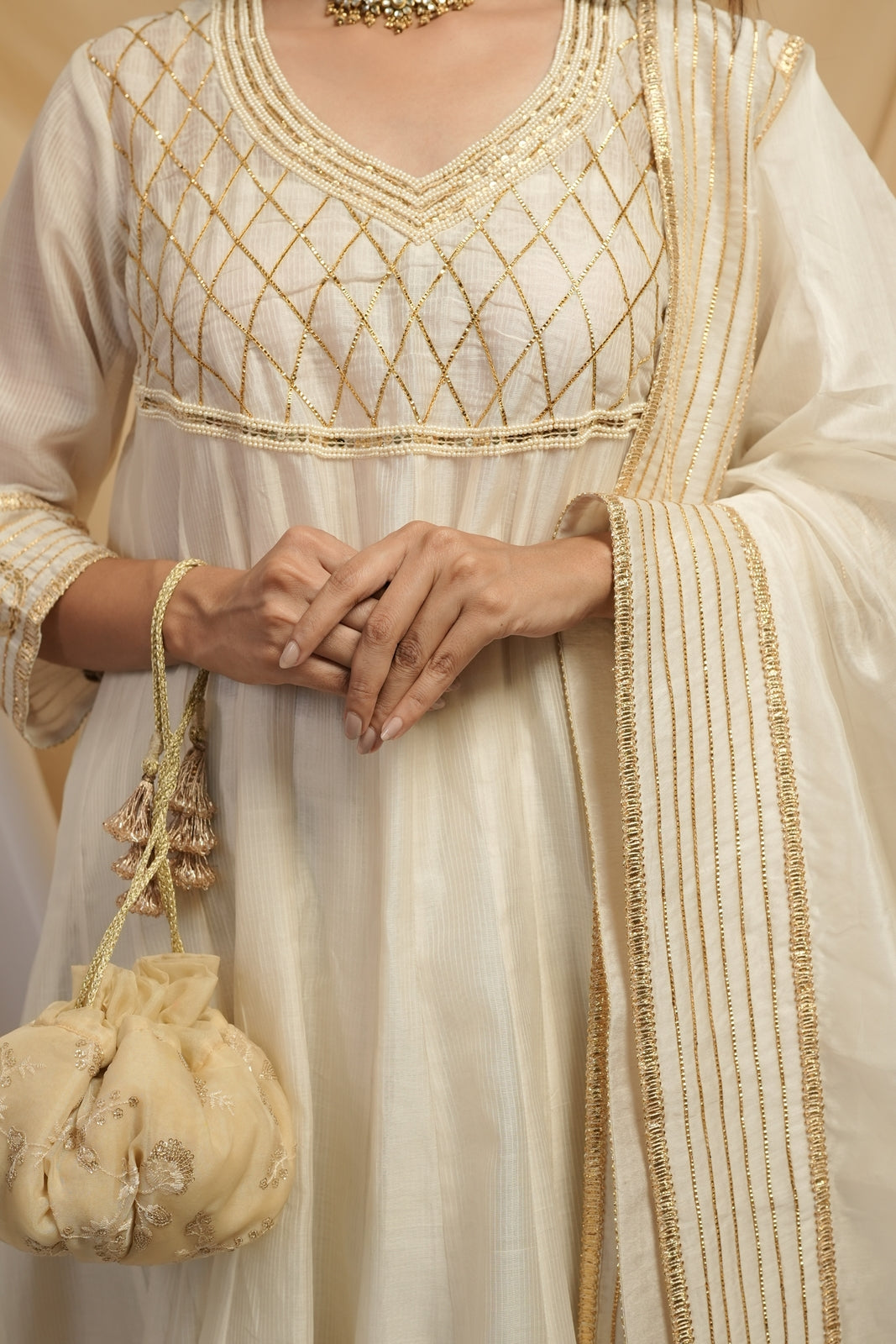 Ivory Anarkali