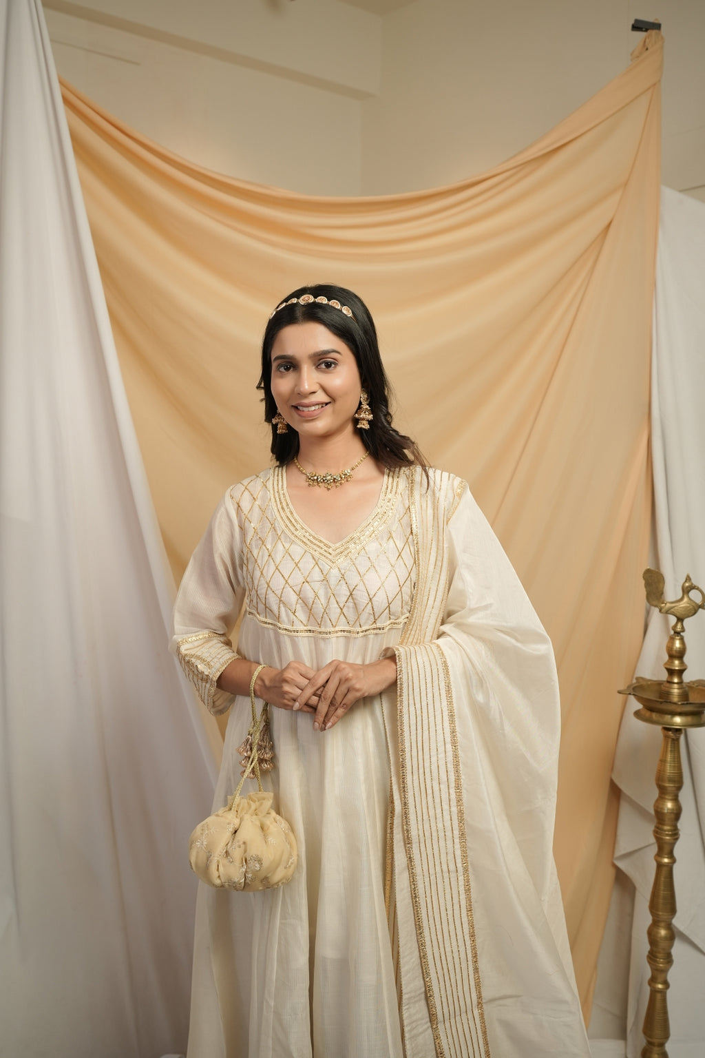 Ivory Anarkali