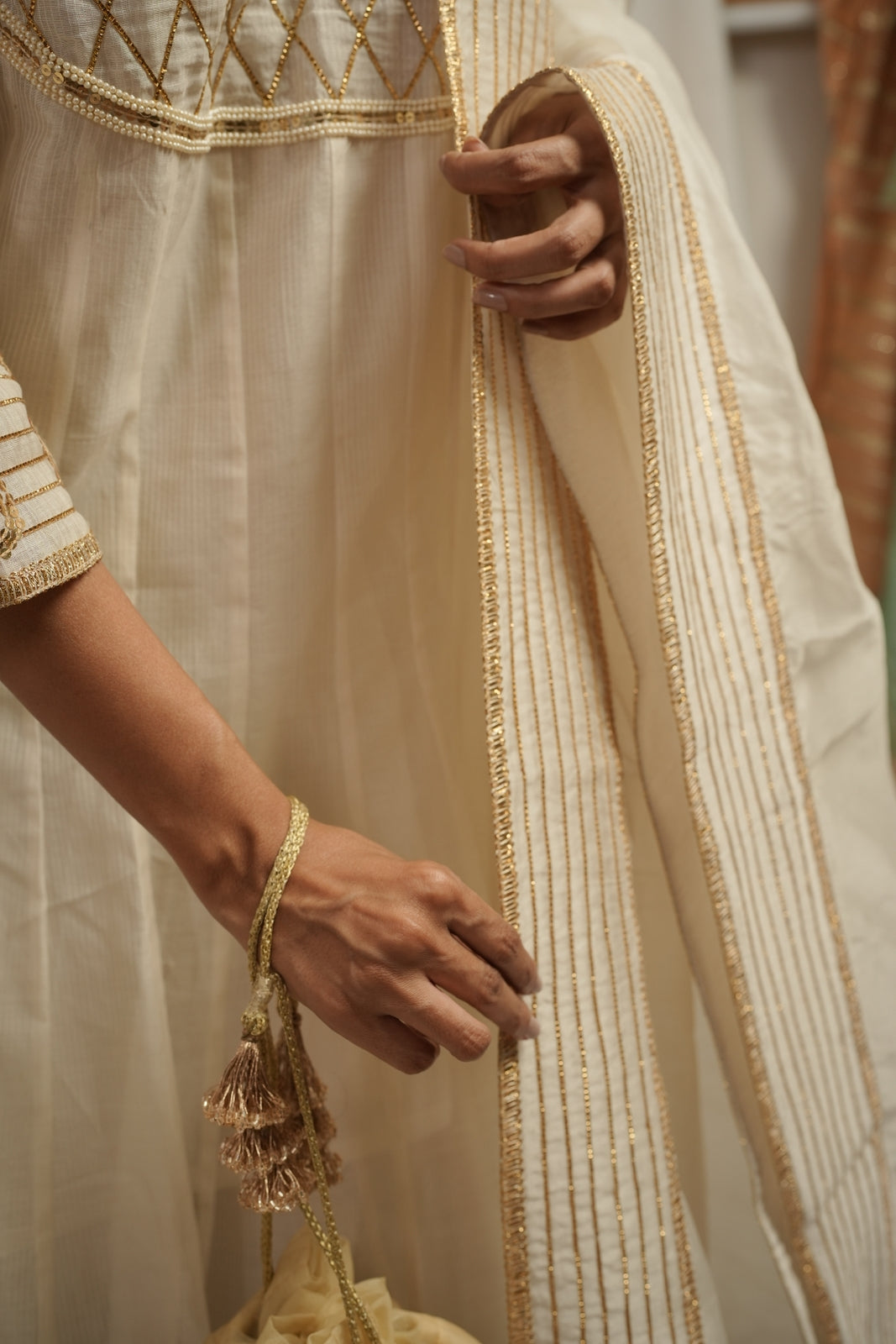 Ivory Anarkali