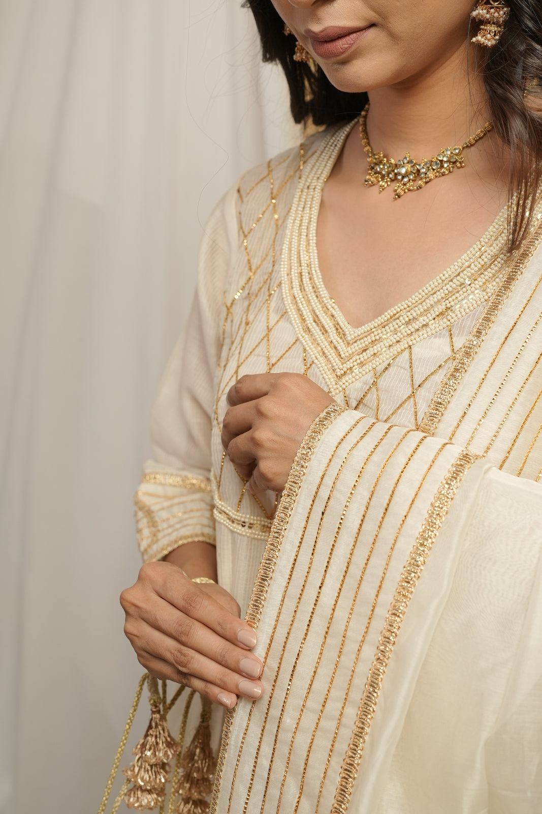 Ivory Anarkali