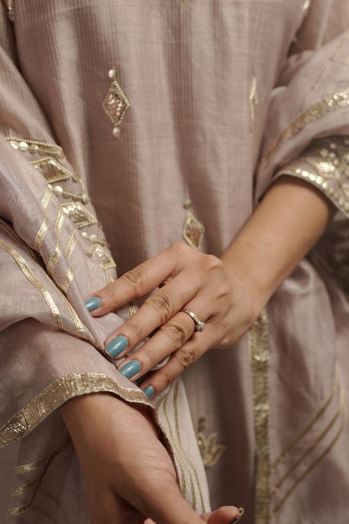 Blush Pink Kurta Set