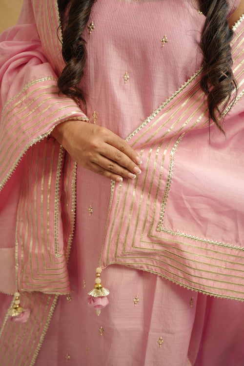 Baby Pink Salwar Suite