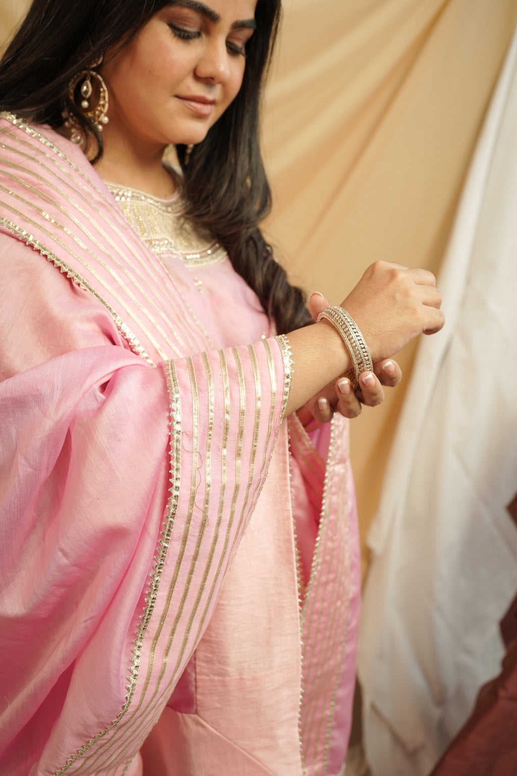 Baby Pink Salwar Suite