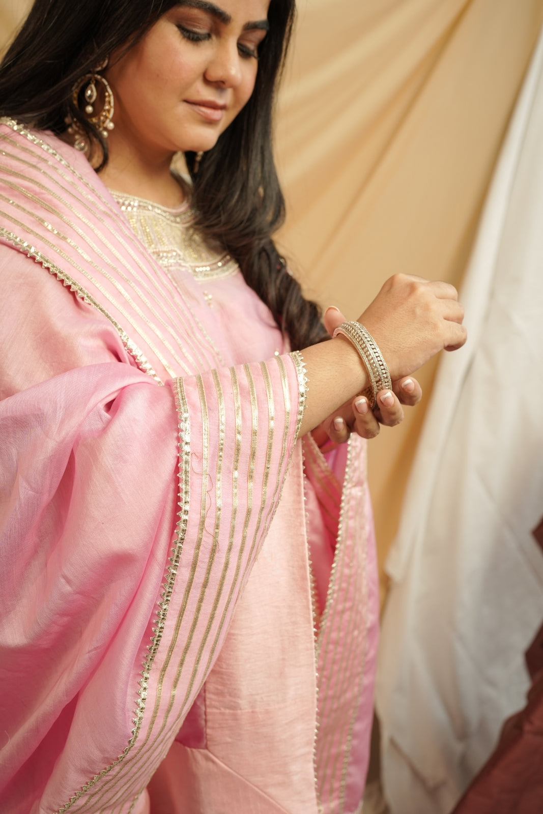 Baby Pink Salwar Suite
